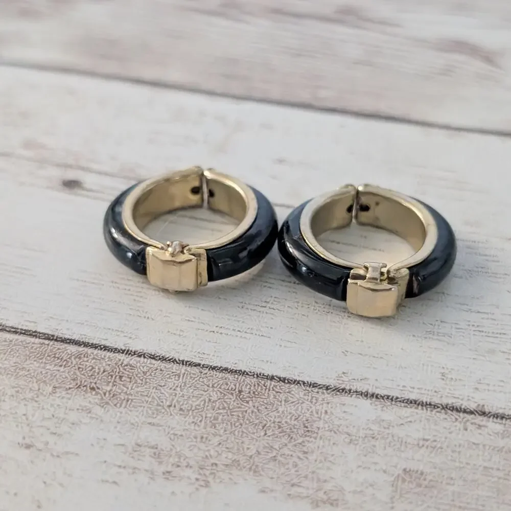 Vintage Clip On Earrings Stylish Glam 7/8